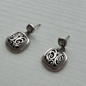 Brighton Silver Spin Master Earrings